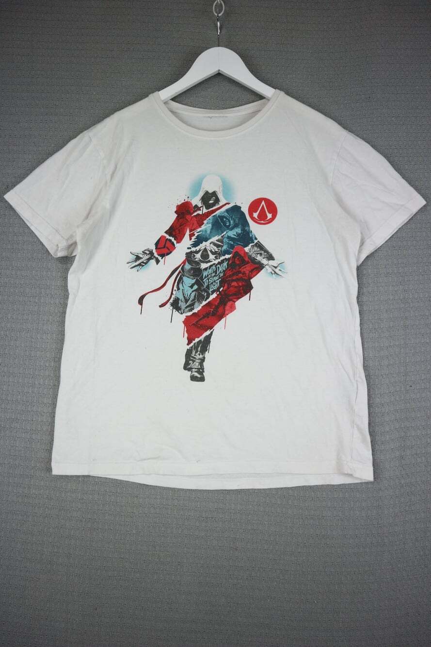 Assassins Creed Graphic Tee Gaming Mens Medium